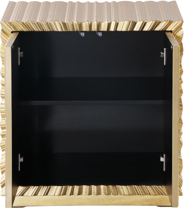 Golda - Side Table - Gold - Simple Home Plus