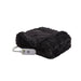 Malea - Shaggy Heated Throw - Black - Simple Home Plus