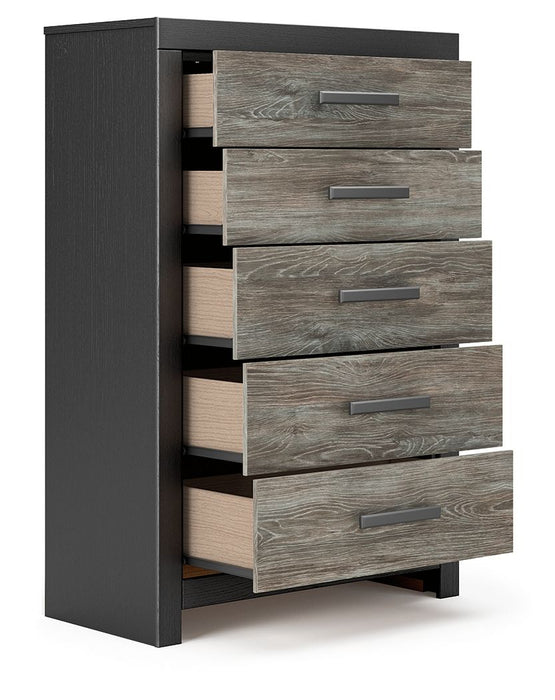 Broachmyn - Five Drawer Chest - Simple Home Plus