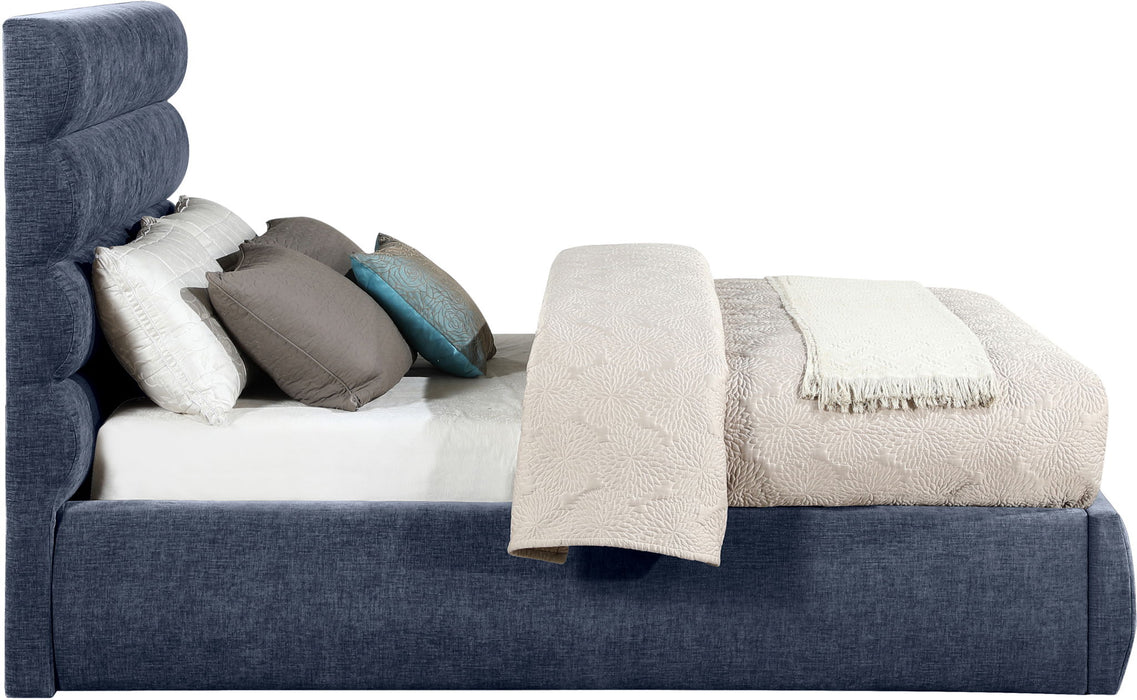 Adam - Chenille Fabric Bed With 52" Headboard - Simple Home Plus