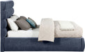 Adam - Chenille Fabric Bed With 52" Headboard - Simple Home Plus