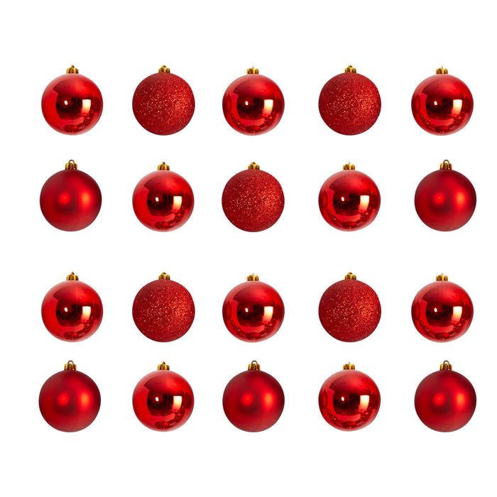 Holiday 20 Count 3" Shatterproof Ornament Set