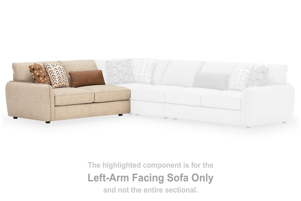 Seyler - LAF Sofa - Sand - Simple Home Plus
