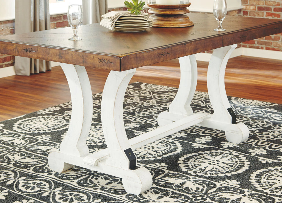 Valebeck - Rectangular Dining Room Table AS-IS