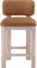 Paloma - Faux Leather Upholstered Counter Stool (Set of 2) - Simple Home Plus