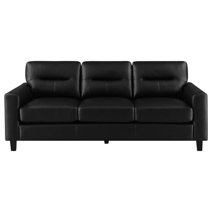 Scotland - Faux Leather Upholstered Sofa Set - Simple Home Plus