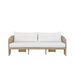 Driftbay - Outdoor Sofa - White / Natural - Simple Home Plus