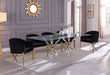 Mercury - Dining Table - Pearl Silver - Simple Home Plus