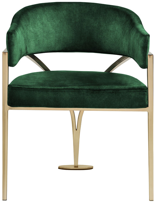 Madelyn - Dining Chair (Set of 2) - Brushed Brass - Simple Home Plus