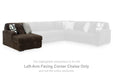 Midnight-Madness - LAF Corner Chaise - Chocolate - Simple Home Plus