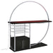 Risley - 2-Door Circular LED Home Bar With Wine Storage - Simple Home Plus