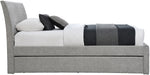 Myles - Chenille Twin Trundle Bed - Simple Home Plus