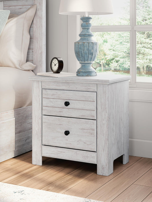 Makidern - Two Drawer Night Stand - Simple Home Plus