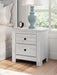 Makidern - Two Drawer Night Stand - Simple Home Plus