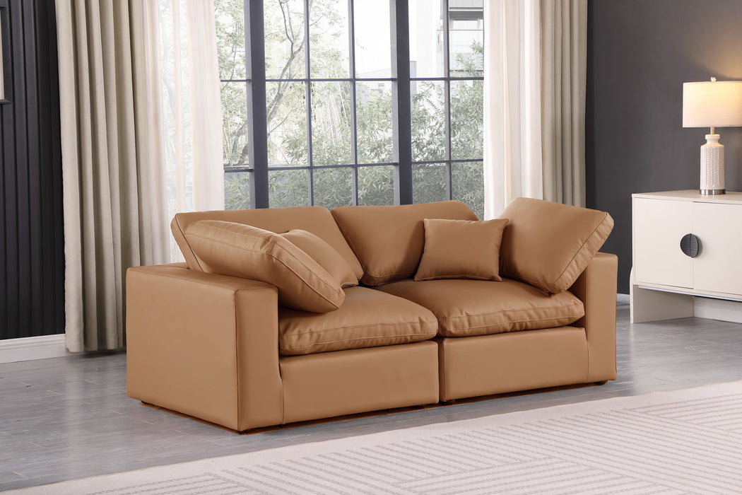 Comfy - Faux Leather Modular Sofa 2 Seats - Simple Home Plus