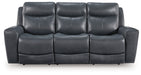 Next Move - Power Reclining Sofa With Adjustable Headrest - Simple Home Plus