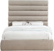 Adam - Chenille Fabric Bed With 70.5" Headboard - Simple Home Plus