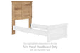 Makidern - Twin Panel Headboard - Tan - Simple Home Plus