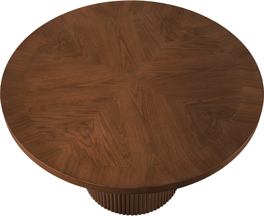 Belinda - Wood Oak Veneer Dining Table - Simple Home Plus