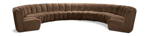 Infinity - 9 Piece Velvet Modular Sectional - Simple Home Plus