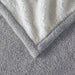 Amira - Dream Soft Heated Throw - Gray - Simple Home Plus