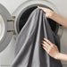 Logan - Full Striped Comforter Set - Charcoal - Simple Home Plus