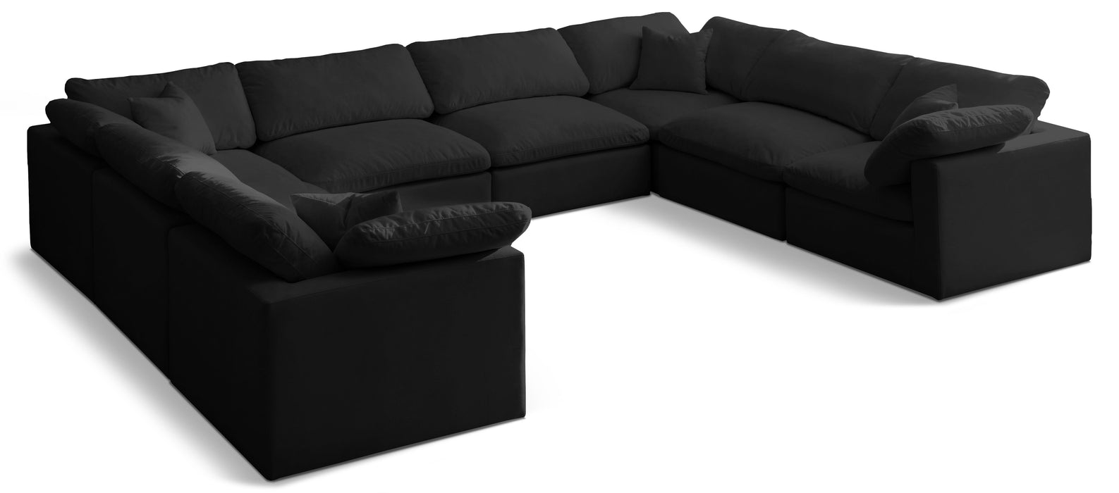Plush - 8 Piece Modular Sectional - Simple Home Plus