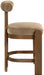 Arienzo - Velvet Upholstered Counter Stool (Set of 2) - Simple Home Plus