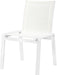 Nizuc - Outdoor Patio Dining Chair With White Frame (Set of 2) - Simple Home Plus