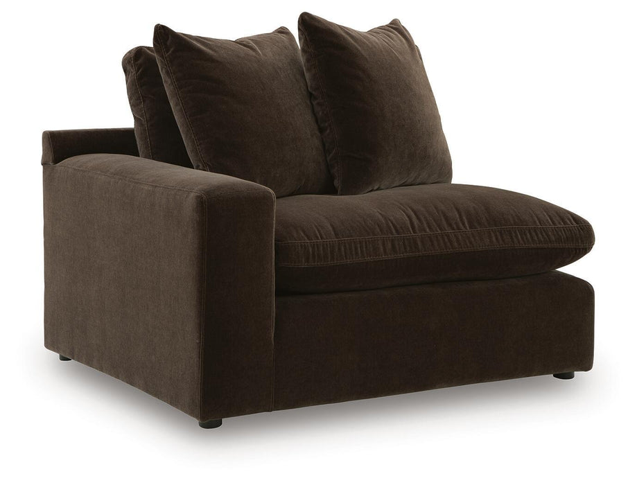 Maxton Heights - LAF Corner Chair - Bittersweet - Simple Home Plus