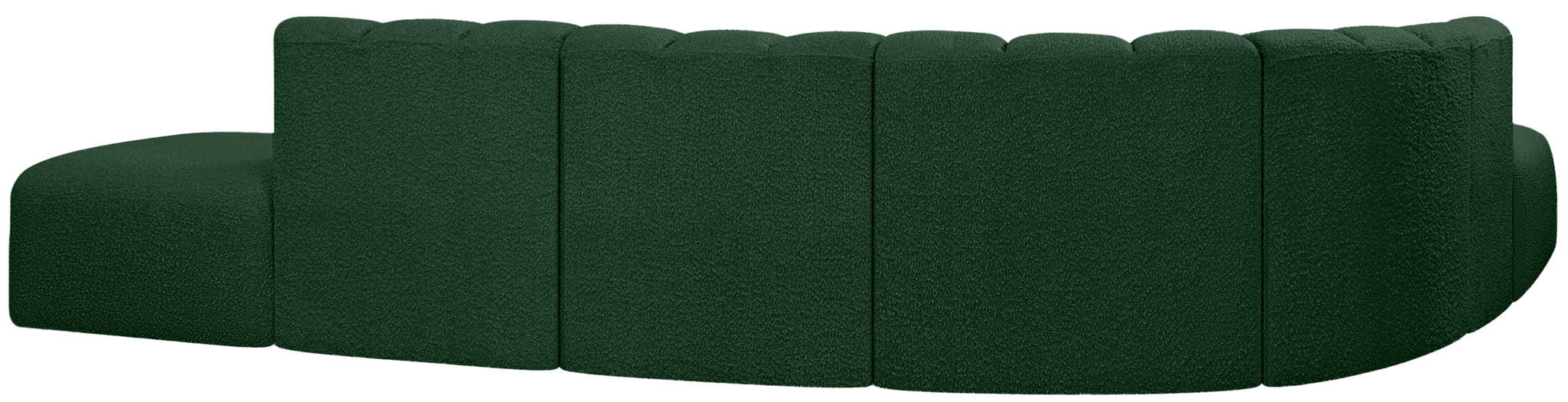 Arc - Boucle Fabric 7 Piece Corner Modular Sofa - Simple Home Plus