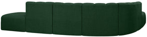 Arc - Boucle Fabric 7 Piece Corner Modular Sofa - Simple Home Plus