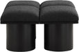 Pavilion - 4 Piece Modular Bench With Black Base - Simple Home Plus