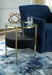Nedman - Black / Gold Finish - Accent Table With Speaker - Simple Home Plus
