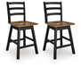 Wildenauer - Swivel Stool (Set of 2) - Simple Home Plus