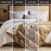 Print Plush To Sherpa - 50X60" Heated Throw - Aztec - Simple Home Plus