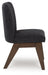 Dilenno - Dark Brown - Dining Upholstered Side Chair (Set of 2) - Simple Home Plus