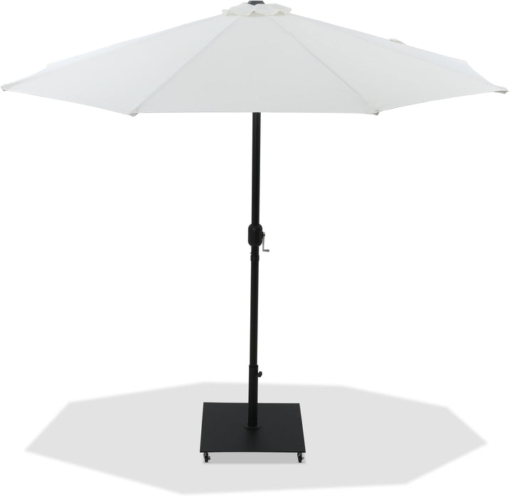 Fiji - Aluminum Patio Umbrella With Square Black Base - Simple Home Plus