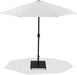 Fiji - Aluminum Patio Umbrella With Square Black Base - Simple Home Plus