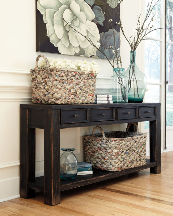 Gavelston - Sofa Table - Black - Simple Home Plus