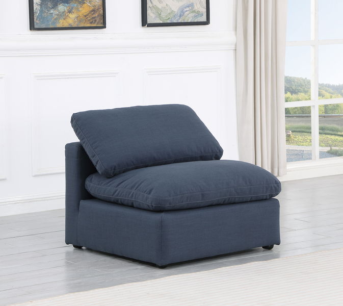 Indulge - Linen Armless Chair