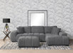 Octavia - Upholstered Sectional Chaise Sofa - Simple Home Plus