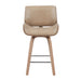 Tyler - Swivel Bar Stool - Light Brown - Simple Home Plus