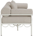 Portofino - Resilient Water Repellent Fabric 85.75" Upholstered Outdoor Patio Sofa - Simple Home Plus
