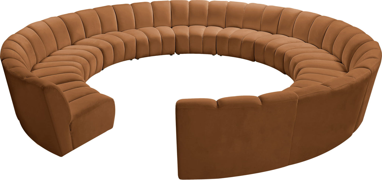 Infinity - 12 Piece Modular Sectional - Saddle - Simple Home Plus