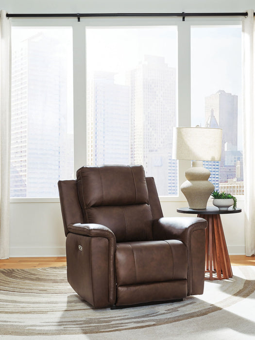 Bleckley - Power Recliner With Adjustable Headrest - Simple Home Plus