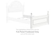 Kozlani - Full Panel Footboard - White - Simple Home Plus