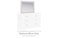 Cayboni - Bedroom Mirror - Whitewash - Simple Home Plus