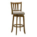 Wren - Modern Farmhouse Swivel Wood Bar Height Kitchen Bar Stool - Simple Home Plus