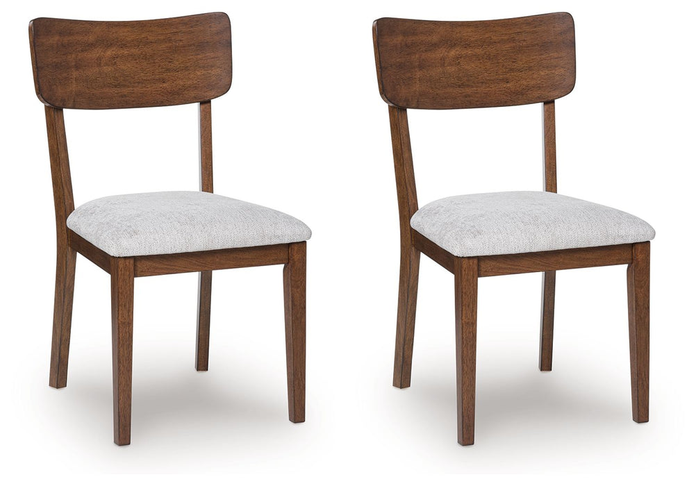 Tameride - Brown - Dining Upholstered Side Chair (Set of 2) - Simple Home Plus